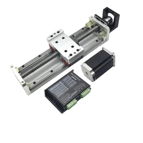 X Y Z Axis Slide Stage Kit With SFU1605 Ball Screw And 500mm Linear Guide For Precision CNC Milling setup components