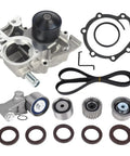 Complete Service Kit for Subaru 2 5 Liter Ej25 Ej253 Engine New Timing Belt Water Pump Gasket Set Keeps Your Engine Running Smooth for Impreza Legacy Outback Forester 2006 2012 Models High Quality Parts You Can Trust., water pump, timing belt, pulleys, and gaskets