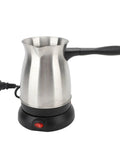 600W Electric Coffee Maker With 600ML Capacity For Turkish And Greek Coffee Tea And Milk Stainless Steel Coffee Pot With Ergonomic Handle Quick Brew And Multi Purpose Kitchen Appliance