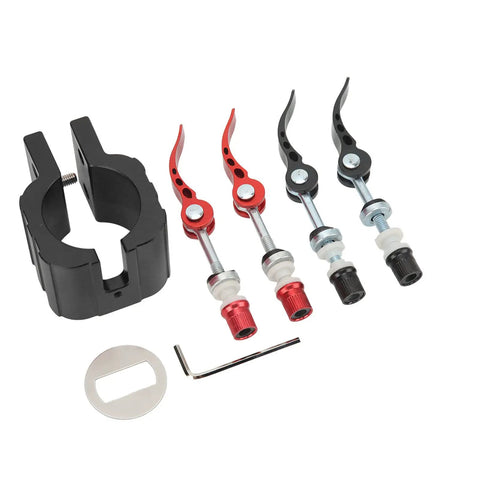 Folding Clamp For Electric Scooter Lock Attachment With Alloy Build, Rugged Stabilizer with tools and parts