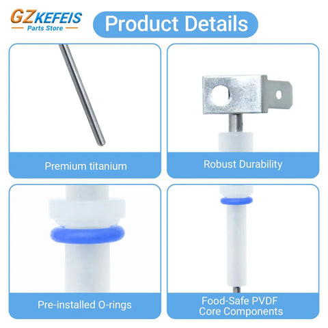 Top Notch Swap Steam Probe Kit Compatible With Breville Sage Dual Boiler And Oracle Touch With Fresh O Rings For Sweet Foam And Built Tough For The Daily Grind Zero Hassle At All. Premium titanium insert and pre-installed O-rings.