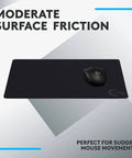 Cloth Gaming Mouse Pad With Moderate Friction For Precise Sensor Tracking Non Slip Mat For Mac And PC Optimized Surface