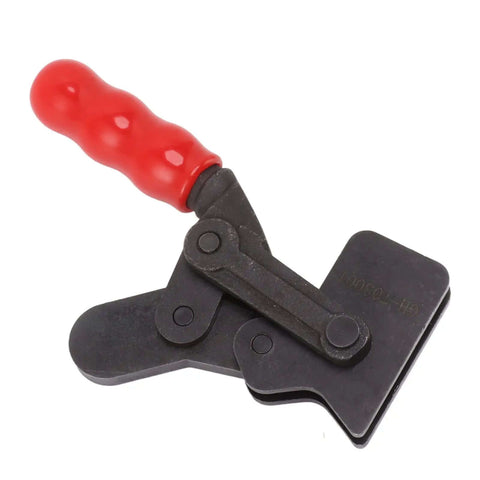 Tough As Nails Heavy Duty Toggle Clamp with red handle, high carbon steel build, 300kg capacity, durable fastening tool