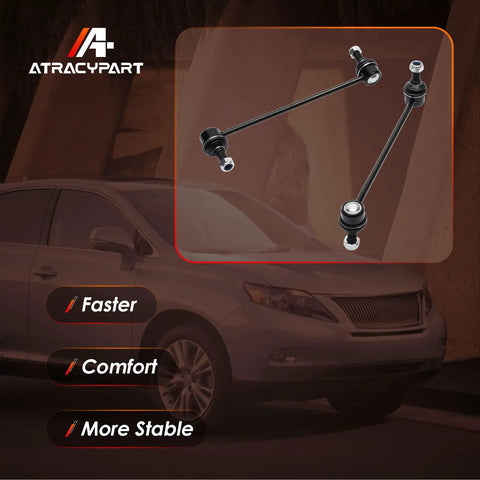 Front Sway Bar End Link Kit For Toyota And Lexus Models No Fuss Easy Install Replacement Stabilizer Bar Links 2 Pc.