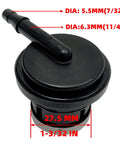 Fuel Tank Vent Valve For Predator 212cc 301cc And 420cc Gas Engines And Select Pressure Washers product dimensions shown
