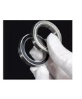Premium P5 Precision Thin Section Ball Bearings Kit For High Speed Motors Offering Smooth As Butter Spin And Top Notch Durability Suj2 Steel Construction on display with sealed rings shown.