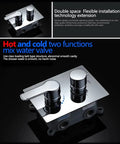 Sick 22 Inch Ceiling Mounted Rain Shower System Featuring a Large Rainfall Head and Removable Handheld Sprayer with Single Handle Hot and Cold Mixer Valve for Bathroom, chrome mixer valve with hot and cold controls.