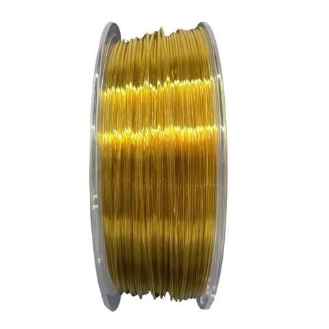 Top Shelf Amber PEI Polyetherimide 3D Printer Filament 1.75mm Spool Rock Solid High Strength Heat Resistant Engineering Plastic Built Different For Pro Builds One Kilogram