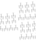 30 Piece Lab Tubing Clip Set With Flow Control Hose Clamps And Screw Clamp Tools arranged on a white background