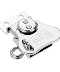 Heavy Duty Wood Case Toggle Lock Clasp With Secure Rotary Draw Latch For Toolbox Chest Trunk And Furniture Fittings Durable 56 By 53mm Size in chrome finish