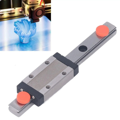 Miniature Linear Guide Rail With Bearing Steel Carriage Block 100mm Motion Guide For CNC Tools And 3D Printers