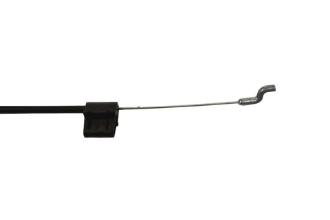 Rock Solid Recliner Release Cord With 3.78 Inch Exposed Wire And 6mm Barrel Connector for 32 Inch mechanism, black nylon and metal.