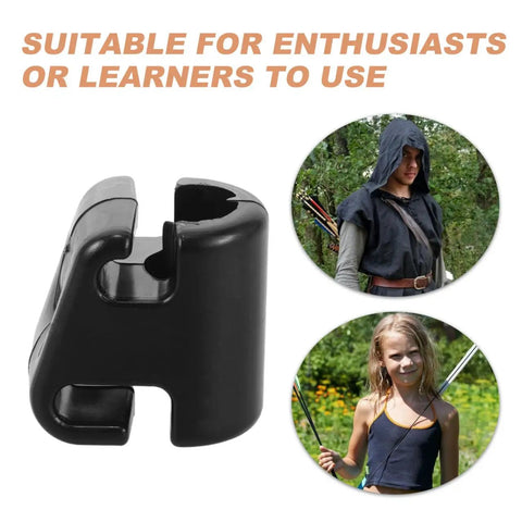 Archery Compound Bow Cable Slide Block Replacement Accessory Durable Plastic Bowstring Separator Splitter Roller Glide