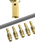 Gas Nozzle Holder With Spring For MIG MAG Welding Torch Workhorse Copper Contact Tip Holder Compatible With MB 15AK Series