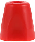 Red cap for stainless steel threaded nut fencing accessory replacement part with mad versatility and handy repair tool features built tough.