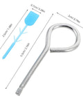20 Piece Fire Extinguisher Pin And Tamper Seal Replacement Kit with iron cotter pin and plastic lock dimensions
