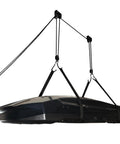 Heavy Duty Ceiling Hoist System For Garage Storage With Aluminum Construction, 125 lb capacity overhead lift in use
