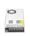 Heavy Duty Switching Power Supply Crushes 350 Watts At 36 Volts With 9 Point 7 Amps with rear view showcasing connections and cooling vents.