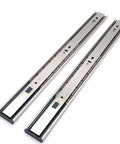 Twin Pack 12 Inch Soft Close Ball Bearing Drawer Slides Full Extension For Cabinets And Dressers, 100 lb Capacity