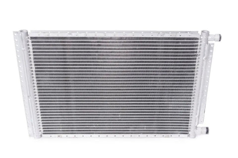 Universal Under Dash AC Kit With Evaporator And Compressor For Vintage Cars aluminum coil front view