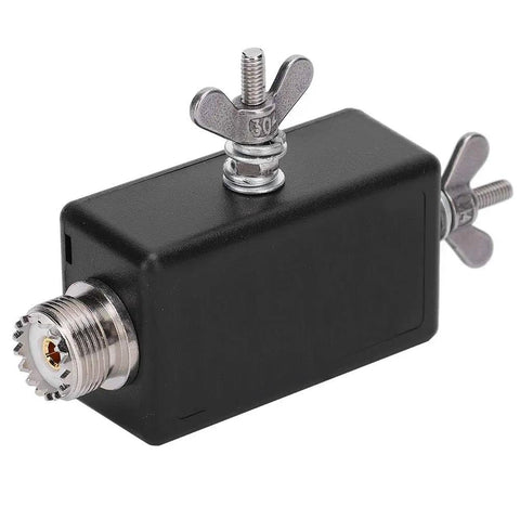 End Fed Half Wave Balun for Ham Radio, Rugged Hard Plastic Shell, 100W SSB Ready, Portable 50 Ohm Antenna Connector