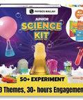Color Quest Science Kit For Curious Kids Ages 4 To 14 with 50 Plus STEM Experiments Fizzy Reactions Color Mixing Adventures box