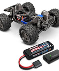 Blue Mini Maxx BL2S 4X4 Monster RC Truck Ready To Roll With Brushless Power Waterproof ESC Battery And Charger Included