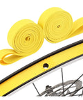 Two Pack Dope Tire Insert Liner Puncture Protection Tape For 700c Rims Thick 6mm Rim Tape And Tube Protector Durable PVC