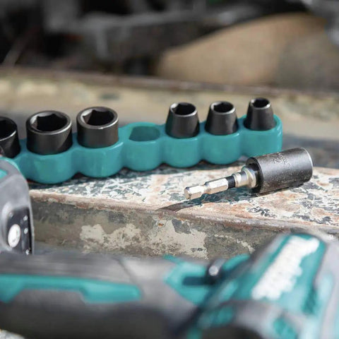 Impact XPS 10-Piece 3/8 Inch Drive 6 Point SAE Socket Set with Standard Adapter, visible in workshop setting