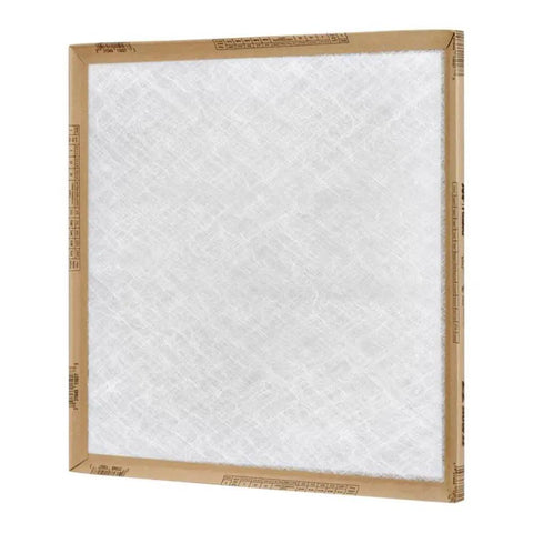 EZ Flow II MERV 4 Air Filter Panel 14x20x1 Residential Disposable Flat Panel Furnace Filter 12 Pack Easy Install Spun Fiberglass Media