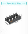 DIP IC Socket Adapter Kit 30Pcs, 16 Pin, 7.62mm Row Pitch, 2.54mm 0.1 Inch Pitch with dimensions