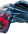 Clear view of Pro Heat Turbo Brush Attachment For Deep Carpet Cleaning And Upholstery, snap-in install design