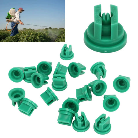 Flat Fan Sprayer Nozzle Set Of 20 High Pressure Plastic Sprayers For Farmers And Gardeners Flat Fan Spray Tips