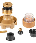 RK-17MH Outside Faucet Repair Kit With Metal Handle Replacement Parts For Woodford Model 17 displayed on white background