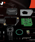 Mass Air Flow Sensor Drop In For 3 8L OHV V6 GM Vehicles Without O Ring And Bolts components overview