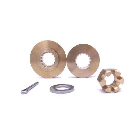 Propeller Spacer Hardware Kit For Yamaha Outboard Engines 60HP To 85HP Built For Beefy Performance Includes Spacers 688-45987-00 688-45987-01 688-45987-02 688-45997-01 Castle Nut 90171-16011 Washer 90201-17M00 Cotter Pin 91490-40025