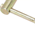 Close-up of a 800A Brass Welding Ground Clamp With Rubber Sleeve, 35mm Opening For Top Notch Electrical Conductivity