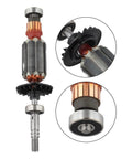 Heavy Duty Machined Metal Armature Spindle Housing Assembly For 3000 Rotary Tools, detailed view of machined steel drive shaft.