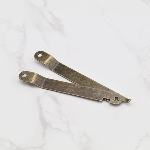 Bronze Box Lid Support Hinge 20 Pack Foldable Cabinet Stay Brackets For Wooden Boxes And Windows Retro Iron Lid Hinge