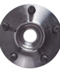 Front view of Front Wheel Hub And Bearing Assembly For Subaru Forester 2009 To 2014, XV Crosstrek 2013 To 2014, And Outback Legacy 2005 To 2014