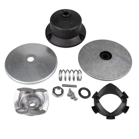Beefed Up Driven Pulley Kit for RS800 Lawn Tractors, OEM Part 587086701 Replacement for 583435801, Direct Fit, Heavy Duty Power Transfer, Fits Most RS800 Series Tractors and Similar Models, metal pulley kit with springs and hardware