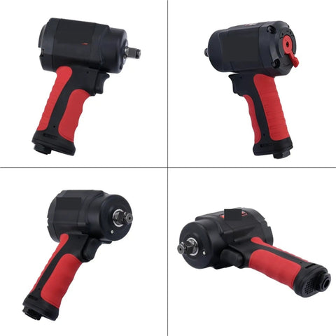 Killer Heavy Duty Air Impact Wrench Kit 1/2 Inch Drive Pneumatic Hammer Tool Built Tough With Smooth Ergonomic Grip And High Torque Output For Shop Projects