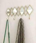 Heavy Duty Wall Mount Coat Hooks Built Tough For The Daily Grind Rustproof And Scratch Resistant Wall Rack with mirrors and coats.