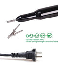 Close-up of Heavy Duty Electric Blind Riveter 600 Watt Power Tool with rivets and power cord for steel and aluminum use.