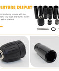 Beefy Impact Wrench Socket Set Made From Gnarly Chrome Vanadium Steel For Ruff Garage Jobs Includes Multi Drive Adapters In 14 17 18 19 21 And 22 Metric Sizes To Build Your Killer Tool Collection Today
