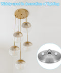 M4 Ball Nuts Knob Set White 30 Pack Steel Ball Caps For Furniture Cabinets Drawers Lamps And DIY Decor 9mm Diameter M4x0.7 Thread Blind Hole Handle Nut Decoration Easy No Tools Needed Dope Look with modern spherical ceiling lamp