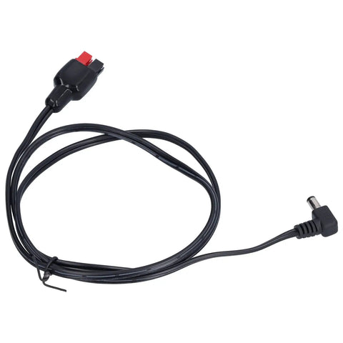 Replacement Power Cable With ABS DC Head Connector For Portable Ham Radios And Charging, durable one-piece injection molded plug