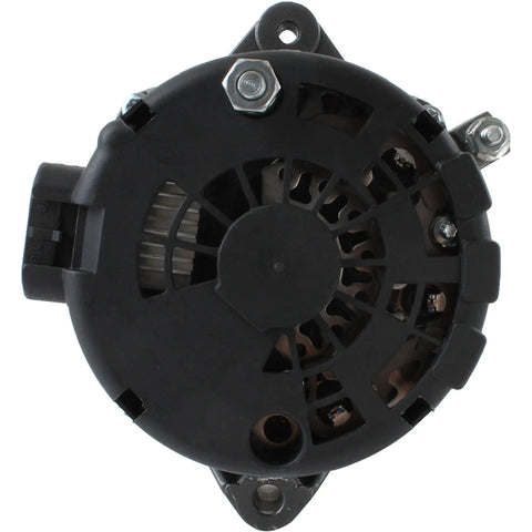 Back view of Alternator Replacement For Pleasurecraft Marine Inboard Sterndrive 95 Amp 12V With 6 Groove Pulley 2003-2007 engines