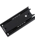 Soft Close 4 Inch Drawer Slides Steel Guide Rails Zinc Plated 2 Pack For Kitchen Cabinets And Wardrobes, black steel design