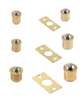 Brass Door Ball Catch Hardware For Cabinets And Closets Rust Resistant And Durable No Brainer Install Sleek Modern Ball Latch
